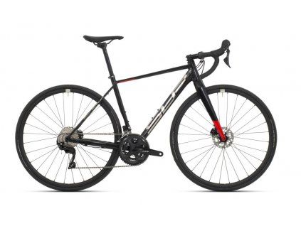 Superior X-ROAD Issue 2022 - Gloss Black Metallic/Chrome Silver/Team Red (Velikost L)