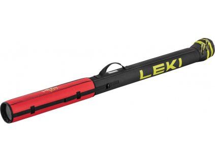 381131 381131 381131 leki cross country tube bag small bright red black neonyellow 150 190 cm