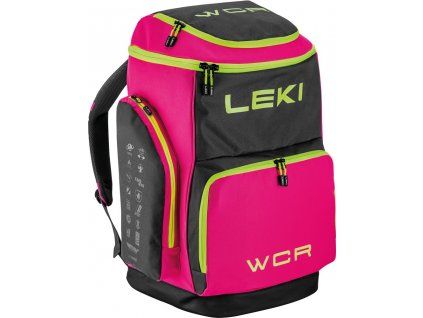 381134 381134 leki skiboot bag wcr 85l neonpink black neonyellow