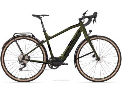 Rock Machine Gravelride e500 Touring 2023 - Matte Khaki/Black