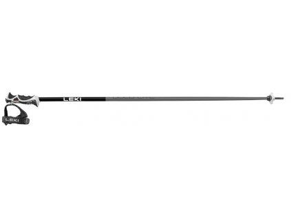 Leki Bold Lite S - dark anthracite-black-bright red (Velikost 115)