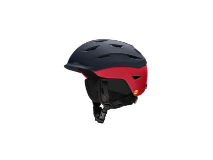 Smith LEVEL MIPS - Matte Midnight Navy / Crimson (Velikost 59-63)