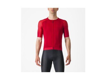 Cyklistický dres Castelli Aero Race 7.0 - rich red