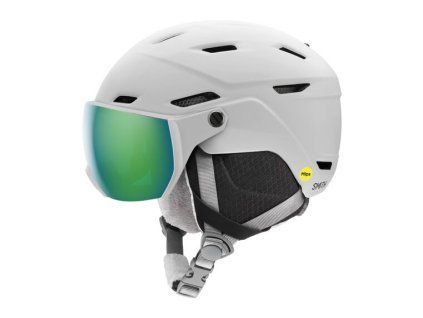 Smith SURVEY JR MIPS - matt white/green miror