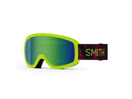Smith SNOWDAY JR - Space Dust/Green SolX Mirror