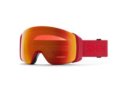 Smith 4D MAG - Crimson/ChP Everyday Red Mirror+ChP Storm Yellow Flash