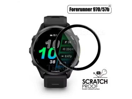 Ochranné sklo na displej Garmin Forerunner 970