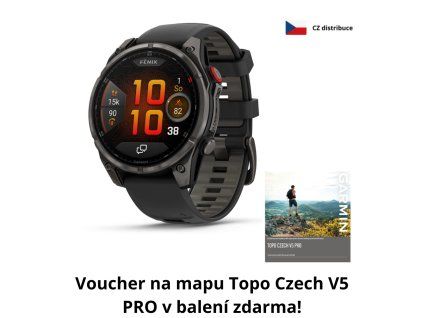 Garmin Fenix 8 Pro Amoled 47 mm Sapphire Carbon Grey