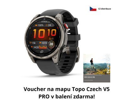Garmin Fenix 8 Pro Amoled 47 mm Sapphire Graphite Black