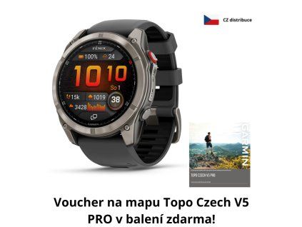 Garmin Fenix 8 Pro Amoled 51 mm Sapphire Graphite Black