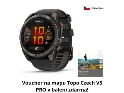 Garmin Fenix 8 Pro Amoled 51 mm Sapphire Carbon Grey