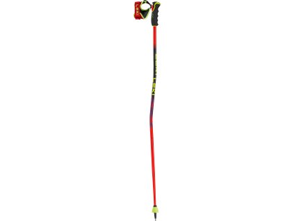 Leki WCR GS Carbon TR, bright red-violet-neonyellow (Velikost 135 cm)
