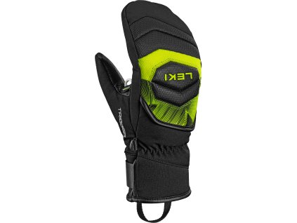 Leki WCR Core TR Junior Mitt, black-neonyellow (Velikost 8)