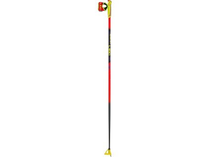 Leki HRC Junior TR, bright red-violet-neonyellow (Velikost 145 cm)