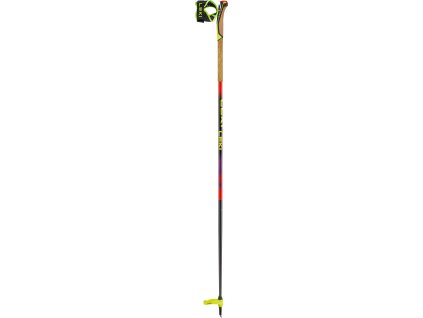 Leki Mezza Race TR, bright red-violet-neonyellow (Velikost 150 cm)