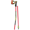 LEKI Poles WCR GS Carbon 3D - fluorescent red-black-neonyellow (Velikost 135)