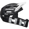 BELL Super Air R 2021 - Spherical Mat Black/White Fasthouse (Velikost L)