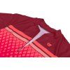 Cyklistický dres Etape DIAMOND bordeaux/růžová (Velikost S)
