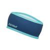 Sportovní čelenka Silvini Gubbia turquoise-navy (Velikost L/XL)