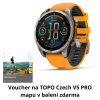 Garmin Fenix 8 47mm AMOLED, Titan Sapphire Graphite Orange