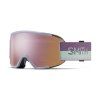Smith SQUAD S- Lnar Fog Split/ChP Everyday Rose Gold Mirror+Clean