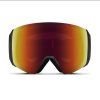 Smith 4D MAG XL - Black/ChP Sun Red Mirror+ChP Storm Yellow Flash