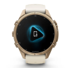 Garmin fenix 9 43 mm AMOLED Gold Titanium Cream/French Gray