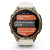 Garmin fenix 9 43 mm AMOLED inReach Gold Cream/Fog Gray
