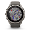 Germin fenix 9 Pro Solar inReach 51 mm Titanium Pebble Gray/Silver Gray